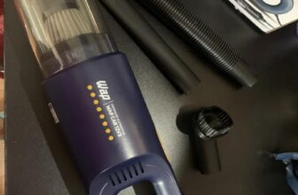 WAP Aspirador Automotivo Portátil 12V, 420ML SÓLIDO, FILTRO HEPA DE 119 | POR 8…