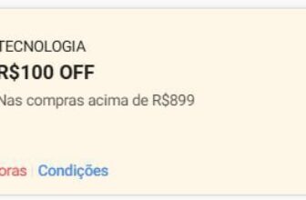 NOVO CUPOM SHOPEE  R$100 OFF em compras a partir de R$899 Cupom: ELHA100OFF Res…