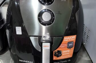 É A DE 8 LITROS NESSE PREÇOOO Fritadeira Sem Óleo Air Fryer Mondial 8L POR 249,6…