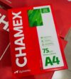 JÁ ABASTECE A IMPRESSORA PARADA Chamex Papel Sulfite A4, 75g, 500 folhas DE 33 |…