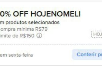 NOVO CUPOM MERCADO LIVRE NO AR  10% OFF em R$ 79 limitado a R$ 150 Cupom HOJENO…