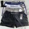 JÁ RENOVA A GAVETA Kit 10 Cuecas Reebok Boxer sem Costura Microfibra + 1 Par de …
