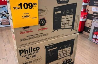 500TÃO A TV É MALUQUICE Smart Tv 32 Philco Roku Tv Led Dolby Audio POR  595,99 C…