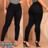 SOMATÓRIA DE VALOR Calça Preta Jeans Feminina Com Elastano Cintura Alta Skinny  …