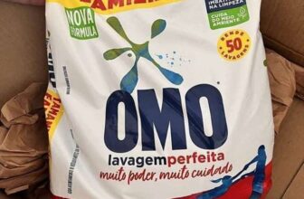 UM OMÃO DESSE TANTO Omo Sabão em Pó Lavagem Perfeita 4Kg DE 60,99 | POR 41,18  S…