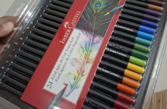 TUDO COLORIDO Lápis de Cor, Faber-Castell, EcoLápis Supersoft, 24 Cores DE 56 | …