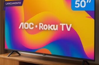 4K LED 50TINHA Smart Tv 50 Aoc 4k Dled Roku Tv Quad DE  2.999 | POR 1.622 no Pix…