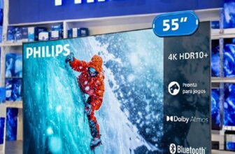 TAVA ESPERANDO PELA TV? Smart Tv 55 Polegadas 4k Philips POR 2.049,00 em 10x CUP…