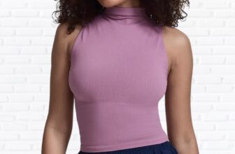 PRA COMPOR O LOOK DE INSIDER, MENINAS Regata Cropped Gola Alta In-form Seamless …