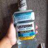 SEM TEMPO PRA BOQUINHA DE ESGOTO 2x Listerine Enxaguante Bucal Cool Mint 500mL P…