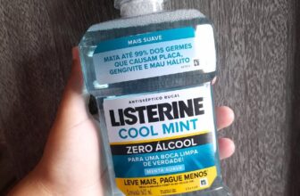 SEM TEMPO PRA BOQUINHA DE ESGOTO 2x Listerine Enxaguante Bucal Cool Mint 500mL P…