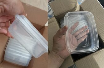 Kit 10 Potes 500ml Bpa Free Freezer Microondas Reutilizável Transparente DE 39,…