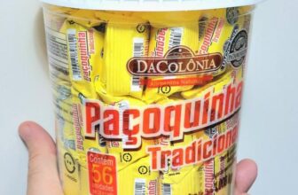 IMPOSSIVEL COMER UMA SÓ Da Colonia Dacolonia – Paçoca Rolha Tradicional Balde 56…