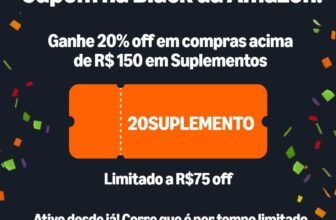 NOVO CUPOM AMAZON 20% OFF em compras acima de R$150 em Suplementos, limitado a …
