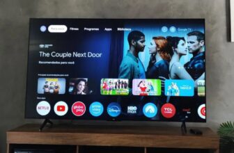 75 POLEGADAS É PRATICAMENTE UM CINEMA Smart TV TCL 75″ 4K UHD Google TV DE 4.299…