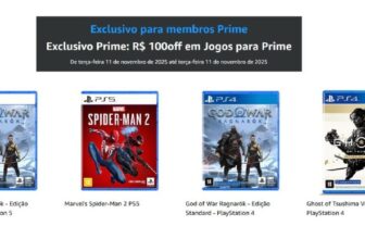 R$100 OFF EM JOGOS NA AMAZON Exclusivo membros Prime! Confira aqui https://amzn…
