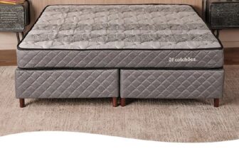 PRO CÊ MIMIR COM QUALIDADE Colchão Queen Ortopédico Firme Espuma D33 158x198x17c…