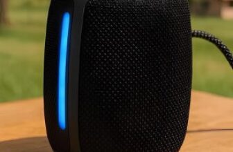 Caixa de Som Speaker AIWA SP-03-BL 15W Bluetooth IPX4 RGB POR 135 CUPOM: MELIMU…