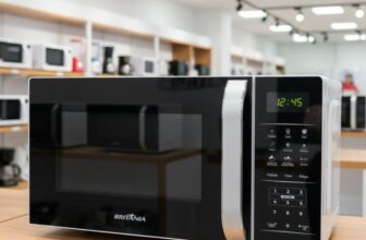 MARMITA FRIA NUNCA MAIS! Micro-ondas Britânia De Bancada 20L Limpa Fácil 1100W -…