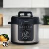 NÃO PRECISA TER MEDO DELA Panela De Pressão Mecânica Preta E Inox 4l Midea DE 42…