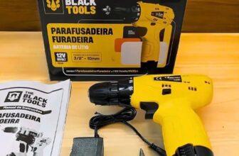 COOOORRE, TÁ MUITO BARATA Parafusadeira e Furadeira de Impacto The Black Tools c…