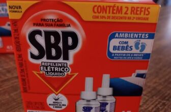 JÁ MONTA O ESTOQUE CONTRA ELES SBP Repelente Elétrico Líquido 02 Unidades de 35M…