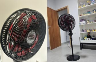POLISHOP Ventilador de Coluna 8 Pás Silencioso de 180W – 110/220v DE 399,90 | P…