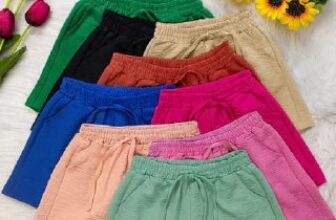 Kit 2 Shorts Feminino Duna Com Elástico À PARTIR DE 24,50 (12,25 Cada Shorts) h…