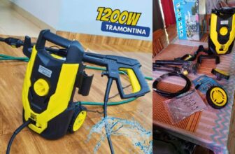 SEM CRACAS NO QUINTAL Lavadora de Alta Pressão 1200W Master 1500 Psi Tramontina …