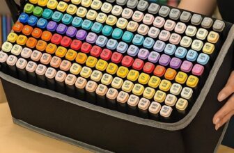 SEI NEM USAR ISSO TUDO DE COR Kit com 212 Canetas Marcador Profissional DE 200 |…