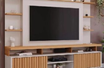 Estante Home para TV até 65″ Ripado 2 Portas Ravena Yescasa DE 1.176 | POR 948,…