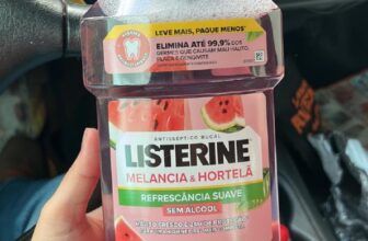 A MAGALI CURTIU Listerine Melancia & Hortelã Enxaguante Bucal Sem Álcool 1L …