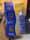 NÃO SE BRINCA COM O SOL KIT NIVEA Protetor Solar FPS50 Protect & Hidrata 200…