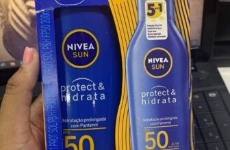 NÃO SE BRINCA COM O SOL KIT NIVEA Protetor Solar FPS50 Protect & Hidrata 200…