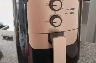 FRITE COM AR Fritadeira Elétrica Sem Óleo Air Fryer 5.5L Gaabor DE 499 | POR 179…