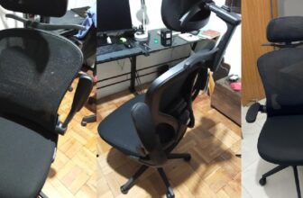 Cadeira De Escritório Ergonômica Com Estofado De Mesh POR 297,99 até 6 https://…