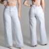 PEÇA CHAVE   Calça Jeans Sawary Wide Leg POR 99,81 no Pix https://mercadolivre.c…