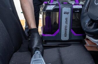 TIRA ATÉ ENTIDADE DOS ESTOFADOS WAP Extratora Portátil Spot Cleaner W3 3 em 1 Bo…