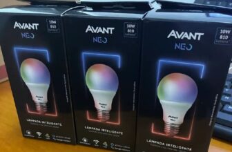 MAIS SMART QUE VOCÊ! Kit 4 Lampadas Led Smart Rgb Alexa Google 10w E27 Avant Neo…