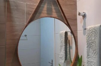 DECORAÇÃO DE CASA DE GENTE BONITA Espelho Adnet De Parede Escandinavo 60cm POR 5…