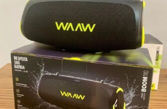 WAAW by ALOK Caixa de Som Bluetooth BOOM Boombox 40W DE 899,90 | POR 559 até 10…