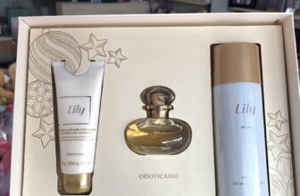 CERTEZA QUE ELA VAI GOSTAR Kit Presente Lily O Boticário (3 Itens) DE 347 | POR …