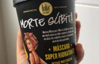 OLHA O TAMANHO DESSA LOLA Lola Cosmetics, Morte Súbita-Máscara Super Hidratante,…