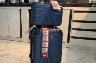 COMBO PERFEITO PRA SUA VIAGEM Mala de Bordo + Frasqueira Viagem Rodinhas 360° AB…