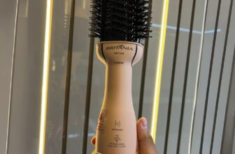 SECAR E JA ALINHAR O LITTLE HAIR Escova Secadora de Cabelos Britânia Soft 4 Em 1…