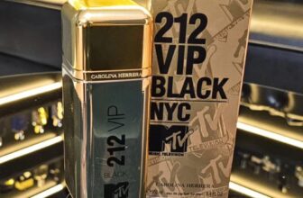 OLHAAA O PREÇOO DESSE PERFUMÃO⛫ Perfume 212 VIP Black MTV Carolina Herrera 100 m…