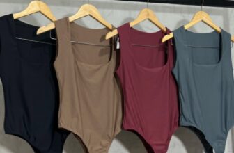 Kit 2 Body Feminino Regata Alça Larga Blusa Decote Quadrado – Várias Opções de …