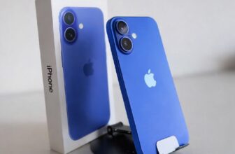 iPhone 16 (256 GB) – Ultramarino DE 6.999 | POR 4.877 no Pix Cupom: MODA18 http…