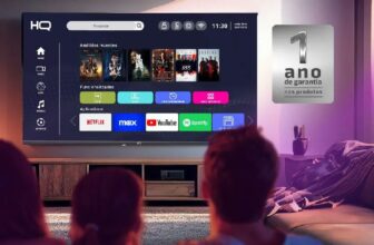 TEM QUE ACOMPANHAR AS SÉRIES NELA Smart Tv Hq 40 Full Hd Android 12 Slim POR 899…