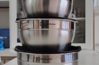 QUALIDADE DEMAIS Conjunto de Bowls Tigelas de Inox com Tampa Plástica Electrolux…